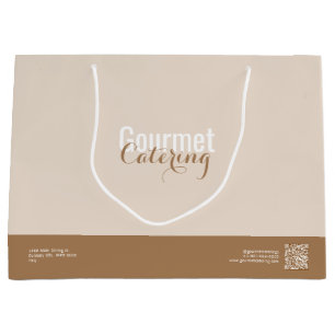 Sacola Para Presentes Grande Catering Gourmet