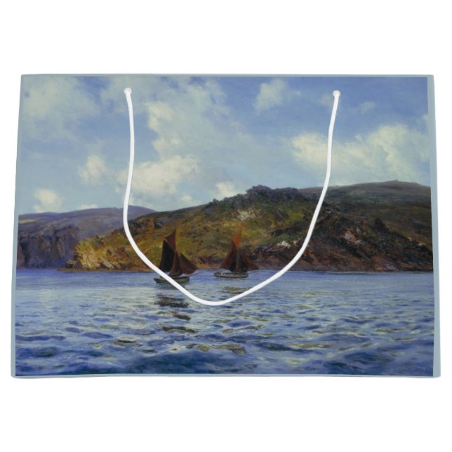 Sacola Para Presentes Grande Catspaws off the Land (by Henry Moore) (Frente)