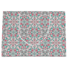 Sacola Para Presentes Grande Celestial Lace Mosaic