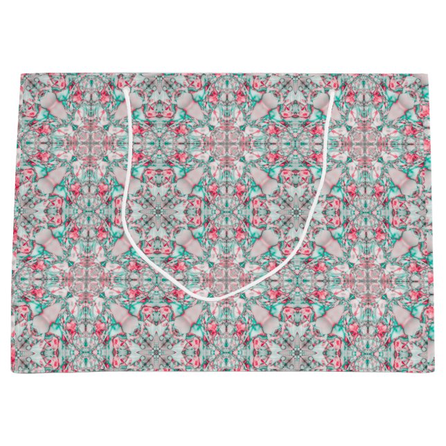 Sacola Para Presentes Grande Celestial Lace Mosaic (Frente)