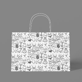 Sacola Para Presentes Grande Chá de Noiva de Lingerie