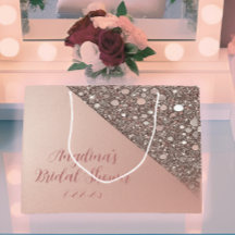 Chá de Noiva Sofisticado em Dourado Rosa