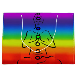 Sacola Para Presentes Grande Chakra/Reiki