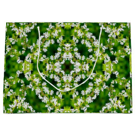 Sacola Para Presentes Grande Cherry Blossoms