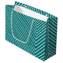 Chevron azul e branco