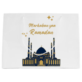 Sacola Para Presentes Grande Chic Modern Minimal Ramadan Greeting