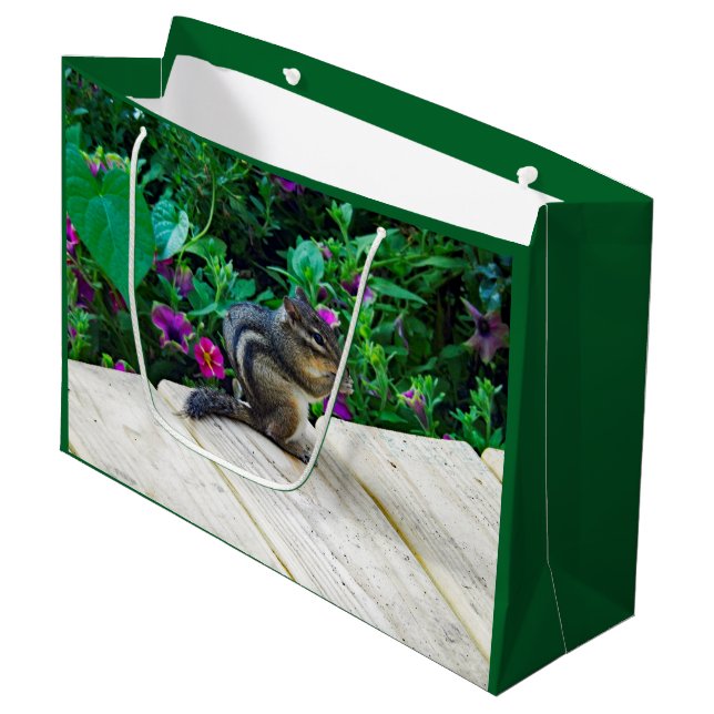 Sacola Para Presentes Grande Chipmunk 224 Large Gift Bag (Frente inclinada)