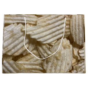 Sacola Para Presentes Grande Chips de batata