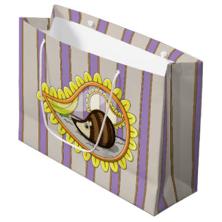 Sacola Para Presentes Grande Chrissy the Hedgehog Gift Bag
