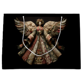 Sacola Para Presentes Grande Christmas Angel