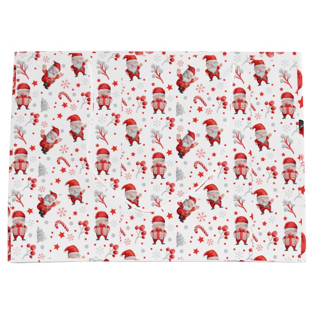 Sacola Para Presentes Grande Christmas gift bag (Frente)