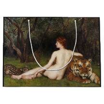 Circe (Woman and Dangerous Cats) (by John Collier)