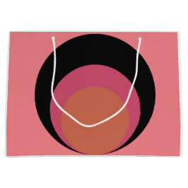 Sacola Para Presentes Grande Círculos de humor