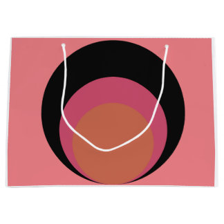 Sacola Para Presentes Grande Círculos de humor