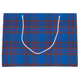 Sacola Para Presentes Grande Clan Elliot Tartan Xadrez