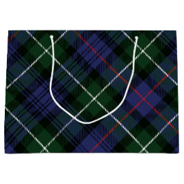 Sacola Para Presentes Grande Clan MacKenzie Tartan Elegante Russo da xadrez
