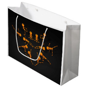 Sacola Para Presentes Grande Classe de Ioga Halloween