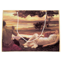Sacola Para Presentes Grande Classical Idyll (por Frederic Leighton)
