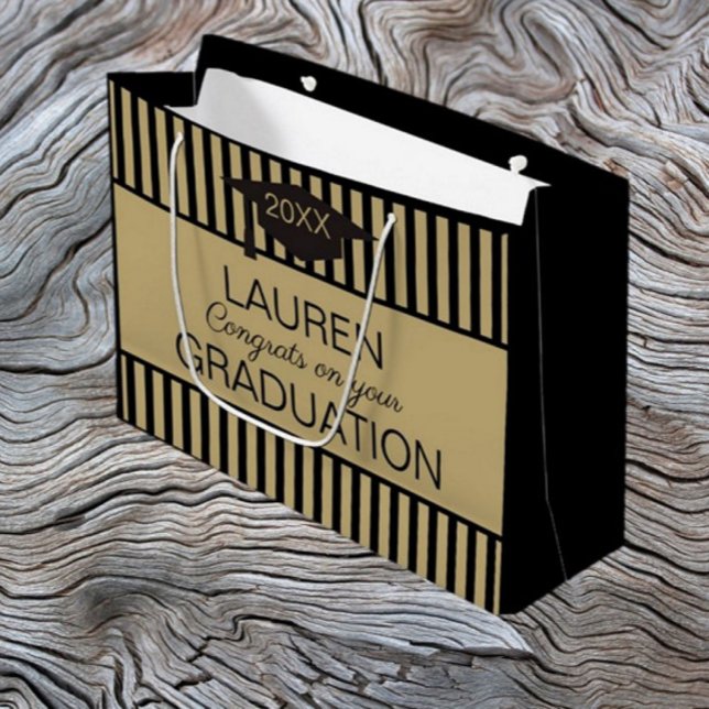 Sacola Para Presentes Grande Clássico! Saco de presente de GRADUAÇÃO Personaliz (Criador carregado)