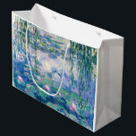 Sacola Para Presentes Grande CLAUDE MONET - Lírios de água<br><div class="desc">CLAUDE MONET - Lírios de águaÓleo em canvas; reprodução</div>