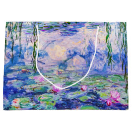 Sacola Para Presentes Grande Claude Monet - Lírios/Ninfas 1919