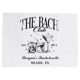 Sacola Para Presentes Grande Clube de Bach Personalizado Despedida de Solteira