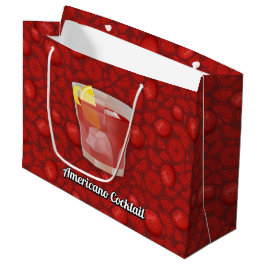 Sacola Para Presentes Grande cocktail americano