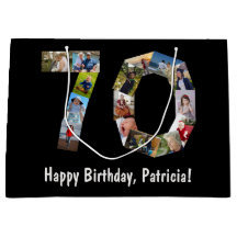 Colagem de Aniversário do 70 15 Número de Foto 70 