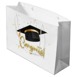 Sacola Para Presentes Grande Coleção de Celebração de Formatura