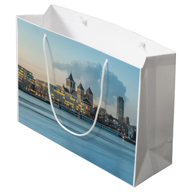 Sacola Para Presentes Grande Colônia Alemanha (Verso inclinado)