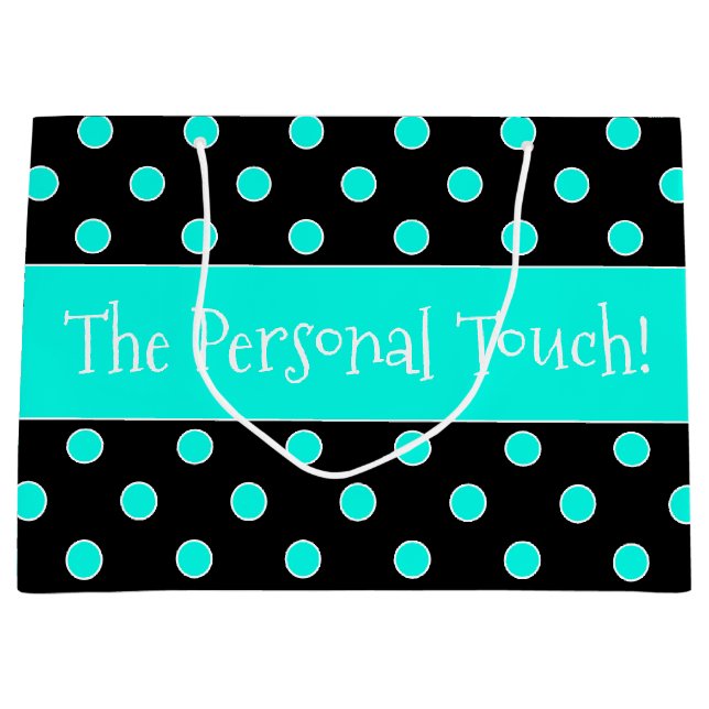 Sacola Para Presentes Grande Compra de Papel Pleaser em Multidões (Frente)