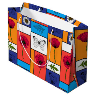 Sacola Para Presentes Grande Cópias em caixas coloridas