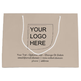 Sacola Para Presentes Grande Cor da Tendência - Saco de Presente Grande do Logo