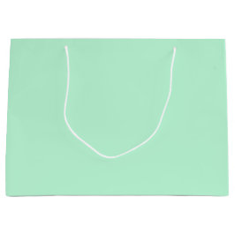 Sacola Para Presentes Grande Cor Sólida Da Casa Da Moeda De Inverno