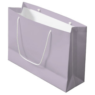 Sacola Para Presentes Grande Cor Sólida Da Wisteria Leve