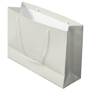 Sacola Para Presentes Grande Cor Sólido da Porta Branca