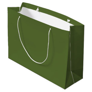 Sacola Para Presentes Grande cor verde-azul-escuro