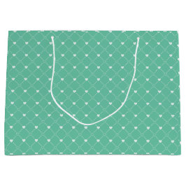 Sacola Para Presentes Grande Corações sem descontinuidades