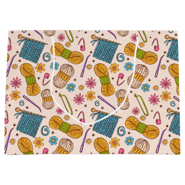 Sacola Para Presentes Grande Cortar Amor (Frente)