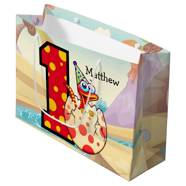 Sacola Para Presentes Grande Costume do partido de primeiro aniversario do