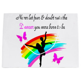 SACOLA PARA PRESENTES GRANDE COTAÇÃO DANCER