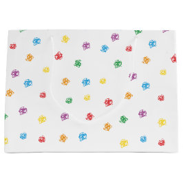 Sacola Para Presentes Grande Crayon bolsa regalo