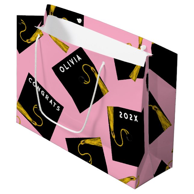 Sacola Para Presentes Grande Creative Graduation 2025 Large Gift Bag (Frente inclinada)