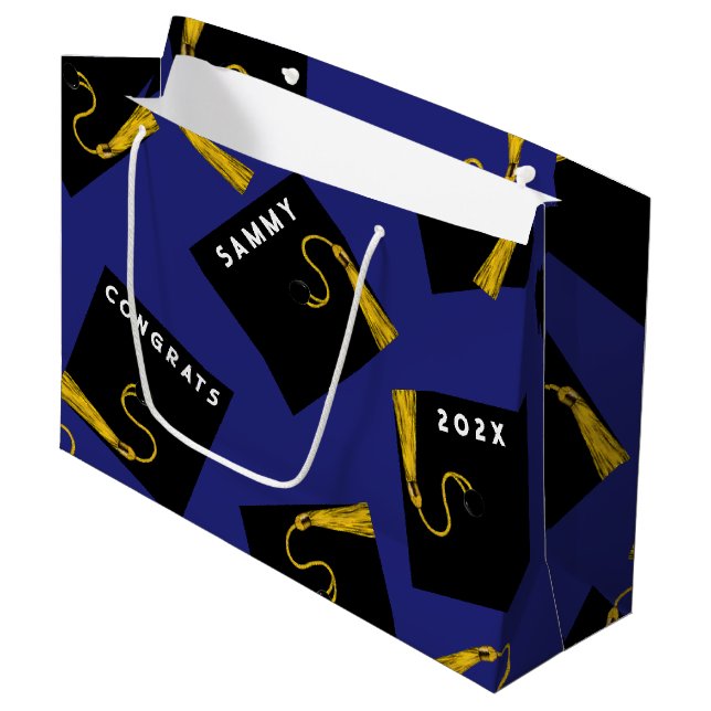 Sacola Para Presentes Grande Creative Graduation 2025 Large Gift Bag (Frente inclinada)