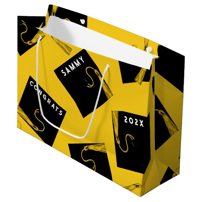 Sacola Para Presentes Grande Creative Graduation 2025 Large Gift Bag (Frente inclinada)