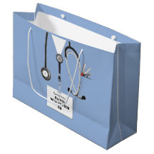 Creative Nurse Graduation Large Gift Bag