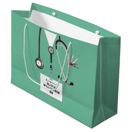 Sacola Para Presentes Grande Creative Nurse Graduation Large Gift Bag