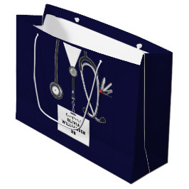 Sacola Para Presentes Grande Creative Nurse Graduation Large Gift Bag