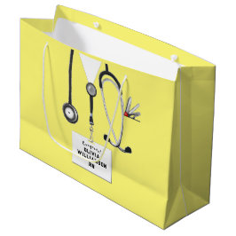 Sacola Para Presentes Grande Creative Nurse Graduation Large Gift Bag