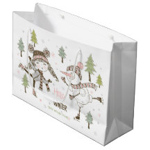 Crie Seus Próprios Amigos De Inverno De Pé De Gelo